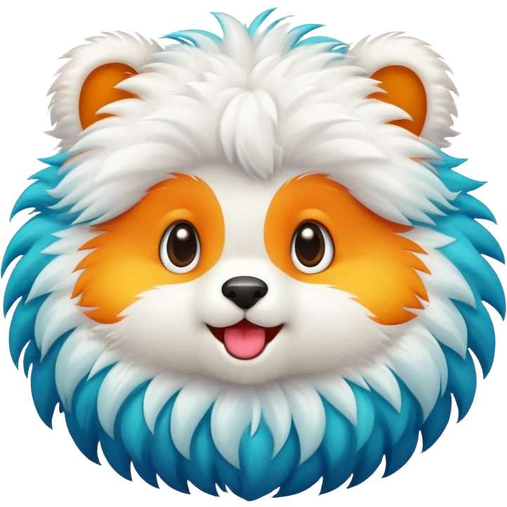 cute animal cartoon character emoji