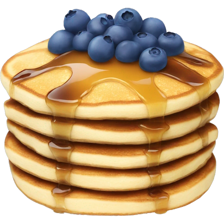 Blueberry pancakes  emoji