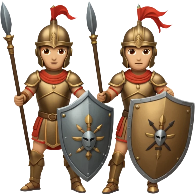 Ancient chariot soldiers emoji