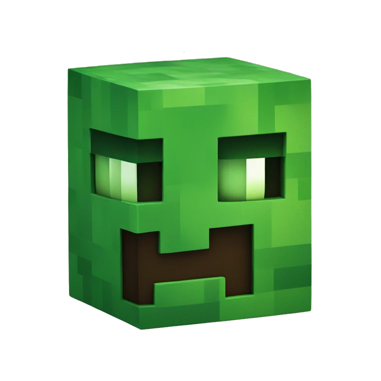 Minecraft creeper emoji