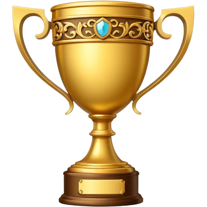 trophy olden times emoji