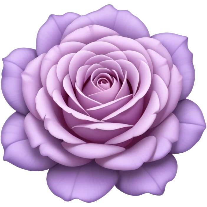 PastelLavender rose  emoji