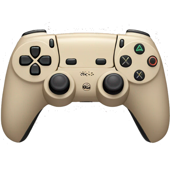 beige ps5 controller emoji