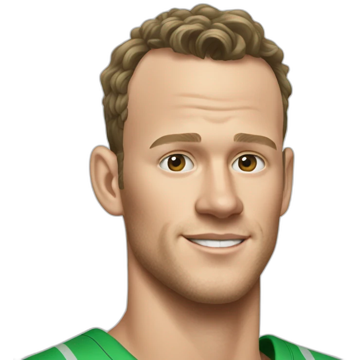 Jonathan Toews as beach bum emoji