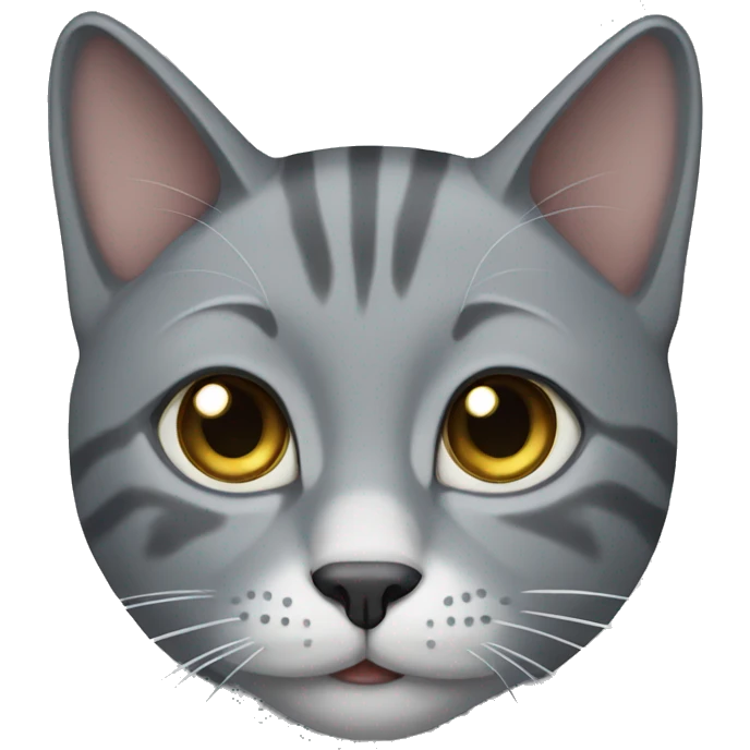 grey cat emoji