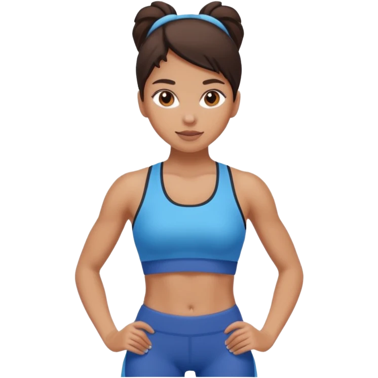 Gym girl emoji