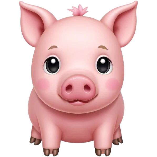 Tiny pig emoji