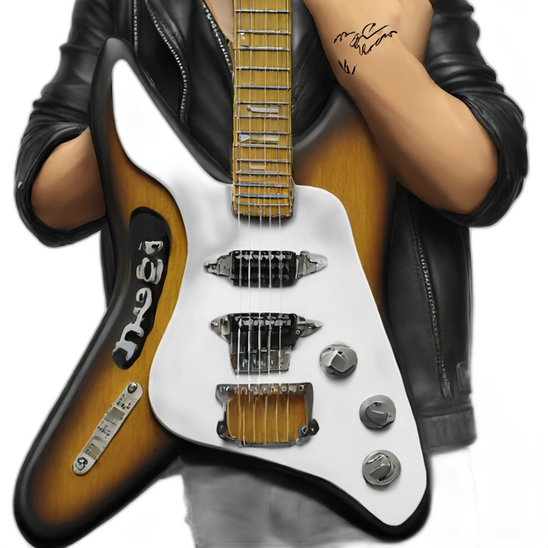 Richie sambora signatura guitar emoji