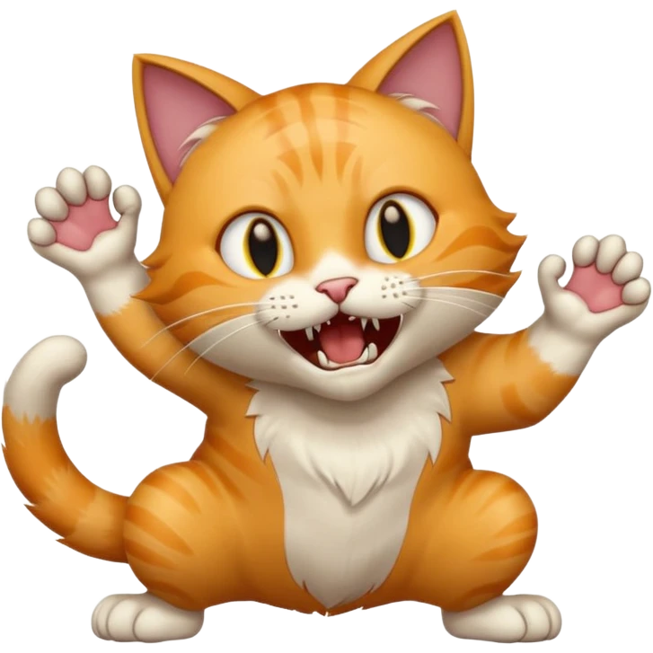 cat attack emoji
