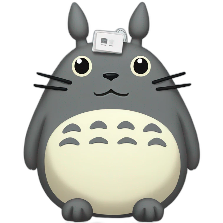 totoro-on-laptop emoji