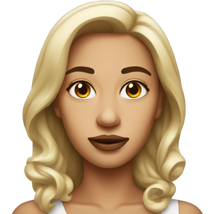 Sultry side eye with a smirk emoji