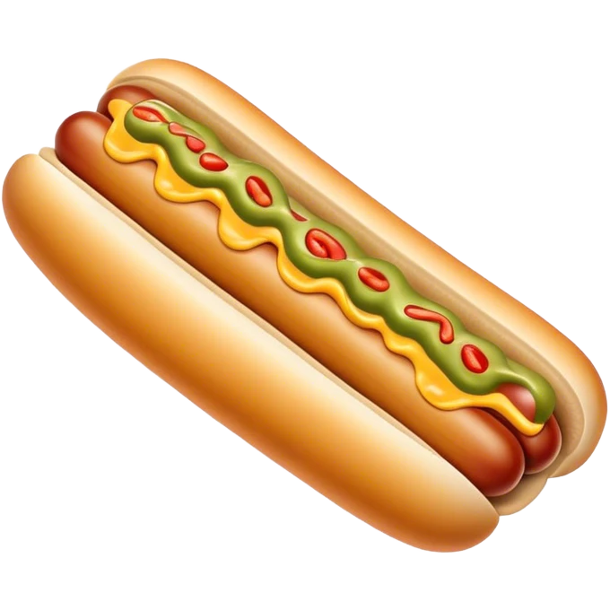 one hotdog emoji