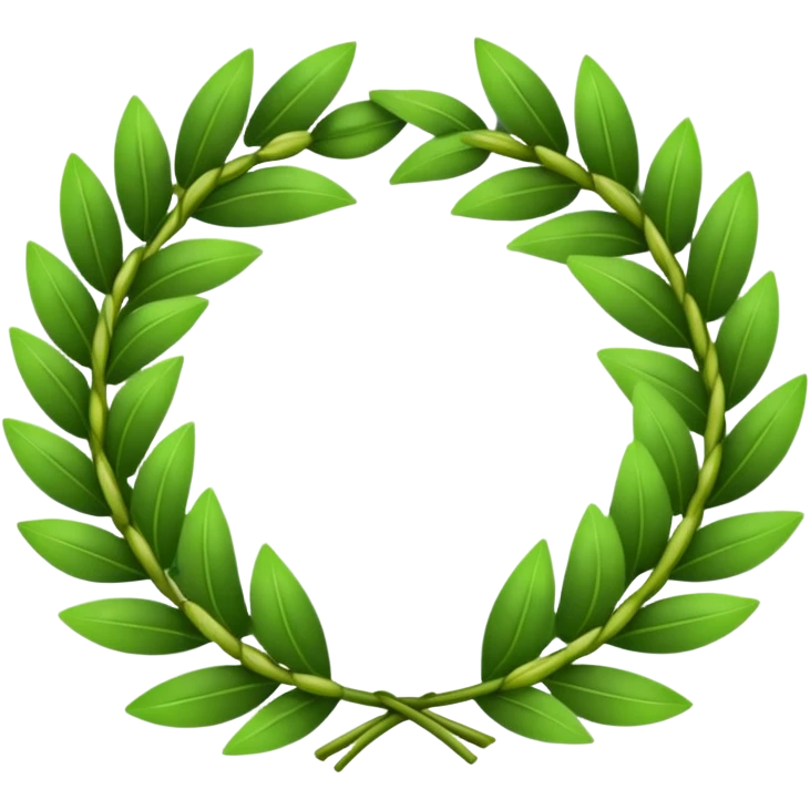 Laurel wreath  emoji