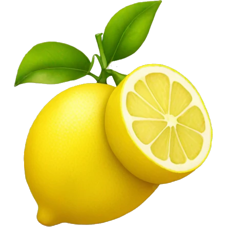 lemon emoji