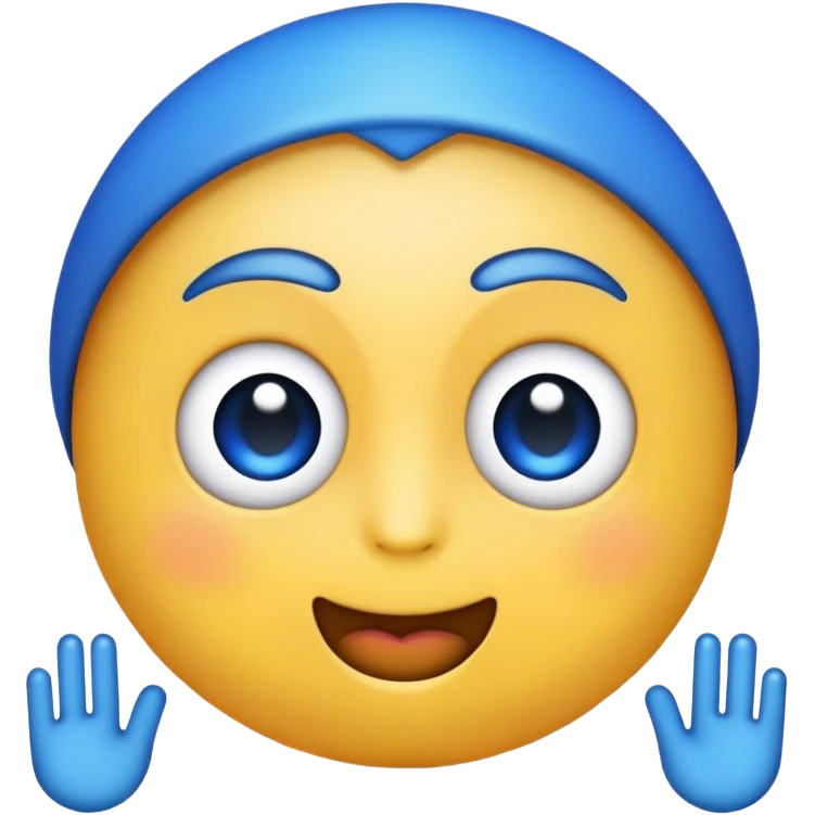 Emoji Azul emoji