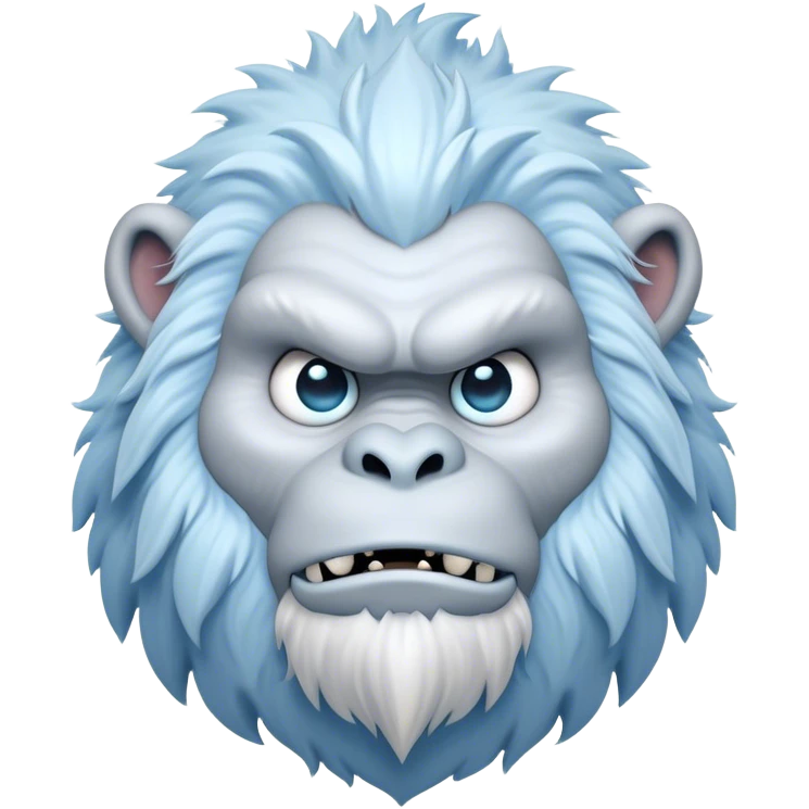 Cinematic Realistic WoW Yeti Portrait, head tilted epicly and inquisitively, showcasing a primal blend of raw might and mystical allure. His thick, shaggy fur in icy whites and pale blues and piercing ice-blue eyes are rendered in meticulous detail under dynamic, frosty lighting, high shine, epic and awe-inspiring, embodying the mystique of the frozen wilderness. emoji