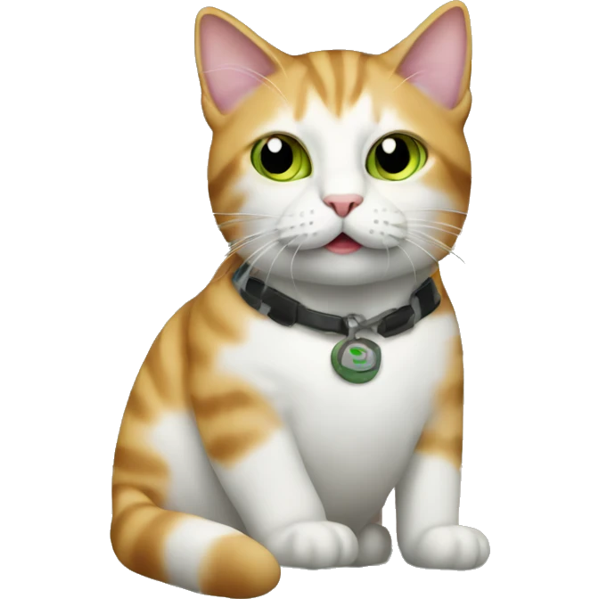 Cat with a reefer emoji