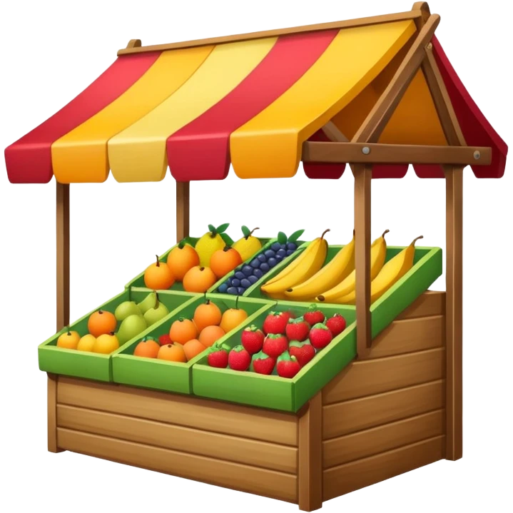 Fruit stand emoji