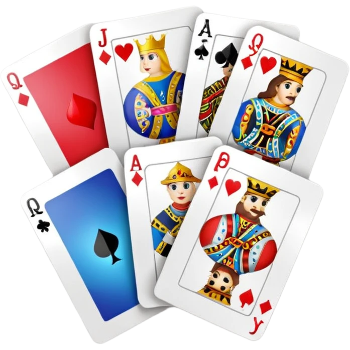 Pack of playing cards emoji