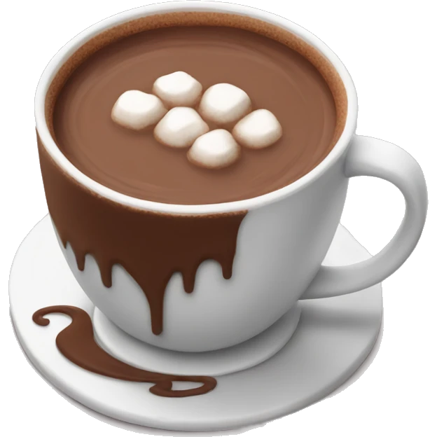 Hot chocolate emoji