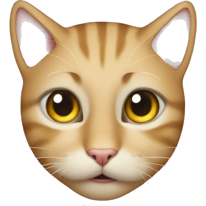 Cat side eying emoji