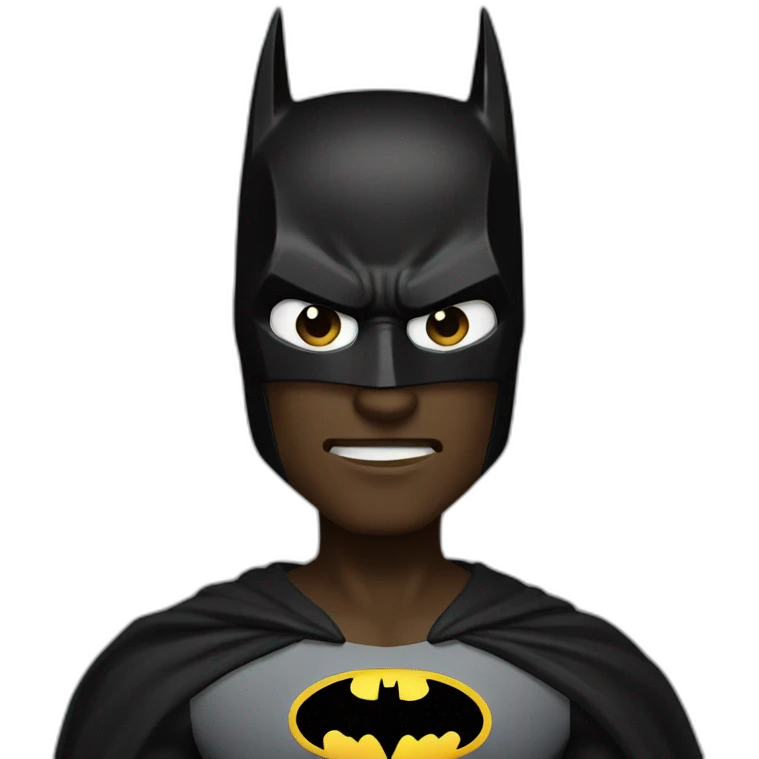 batman dark emoji