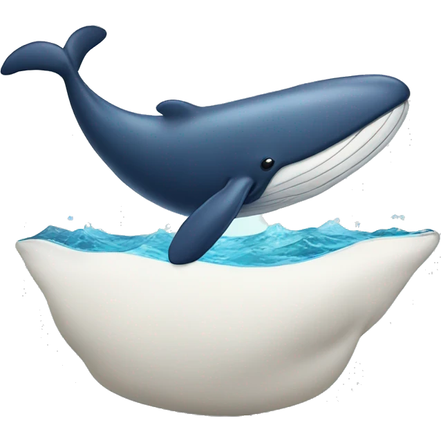 whale with sungla emoji