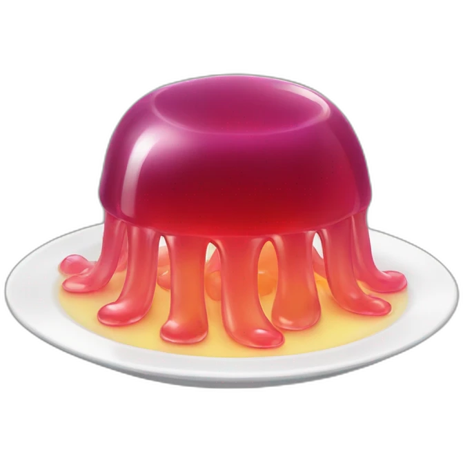 jelly-on-plate emoji