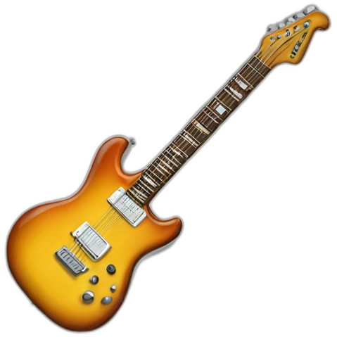 Electric Guitar and amp emoji