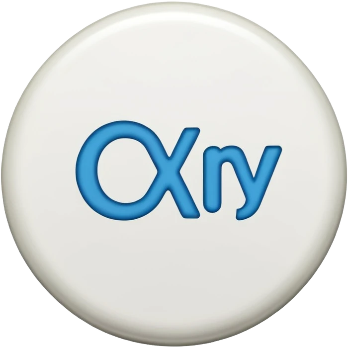  Oxy 40mg pill emoji