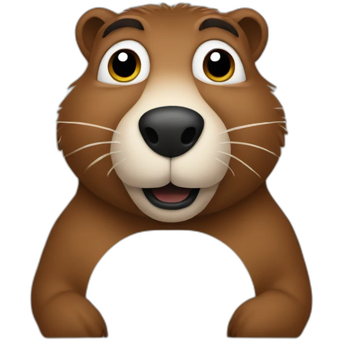 Groundhog emoji