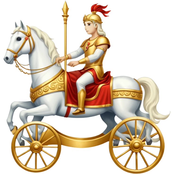 Apollo god in chariot emoji