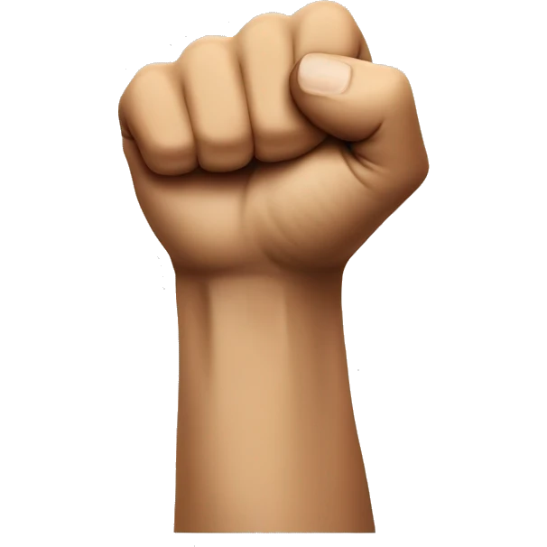 fist on the table emoji