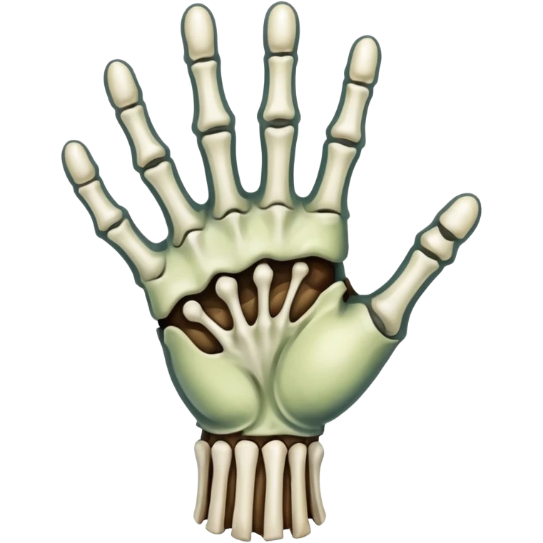 zombie hand snap emoji
