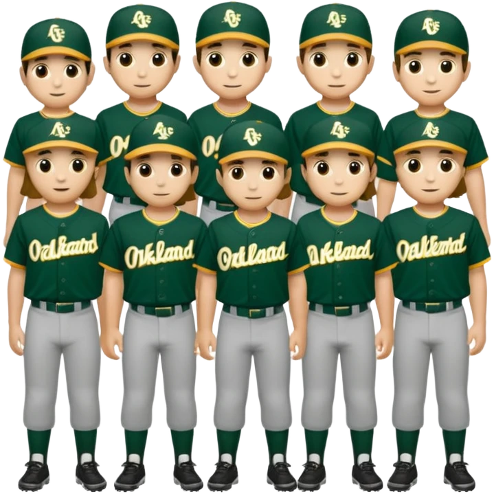 Oakland A’s emoji