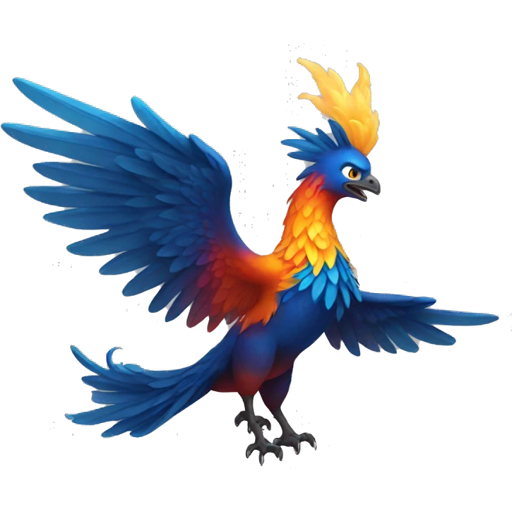 Rising phoenix  emoji