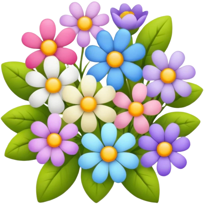 Little flowers emoji