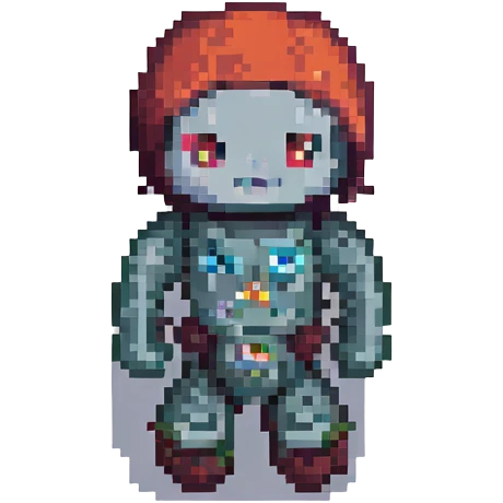 YouTuber Finzar, pixel art style emoji