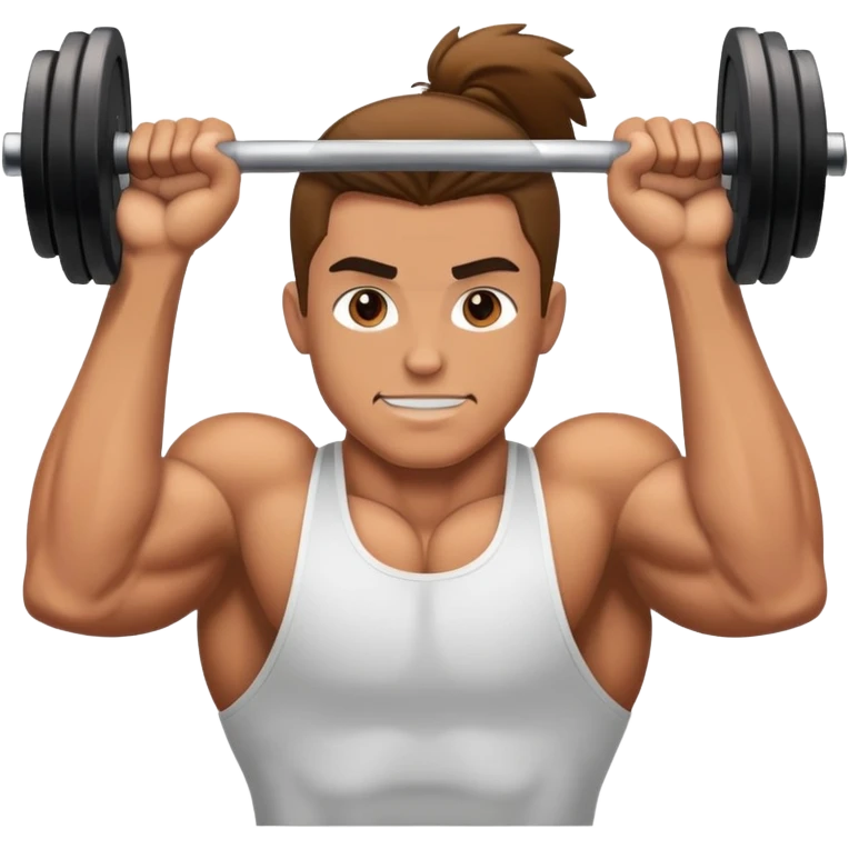 person lifting weights emoji