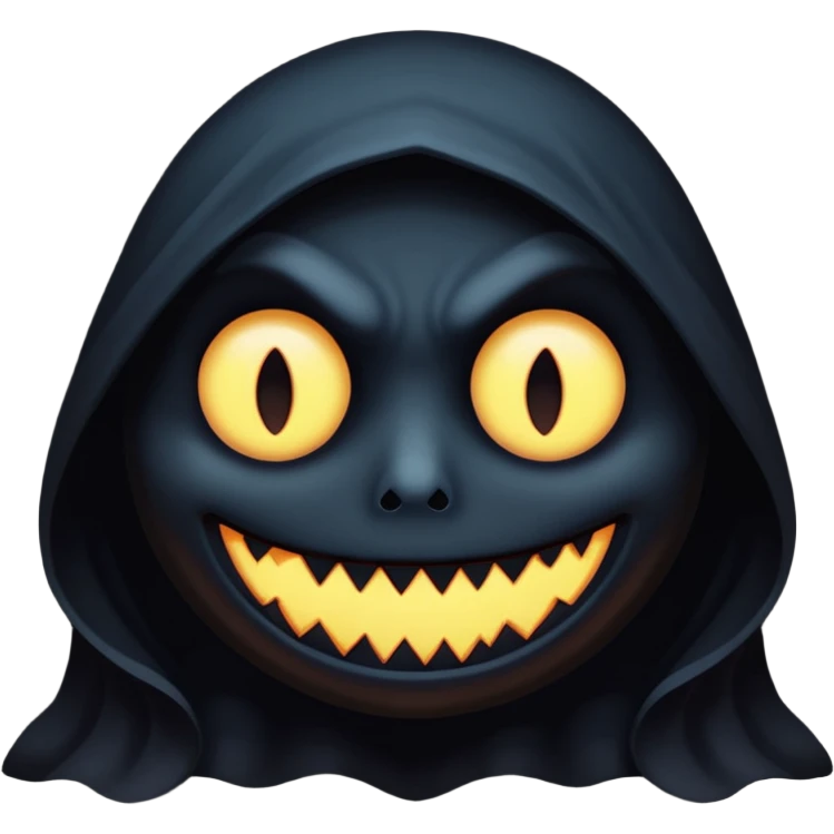 creepy dark night emoji