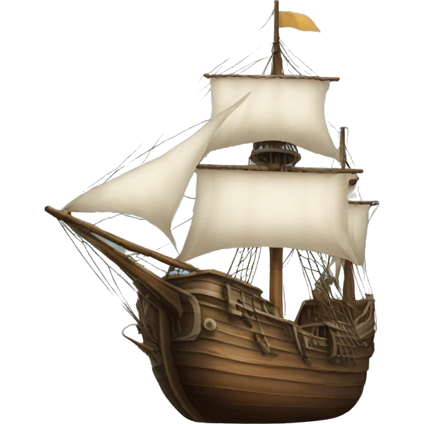 old ship emoji