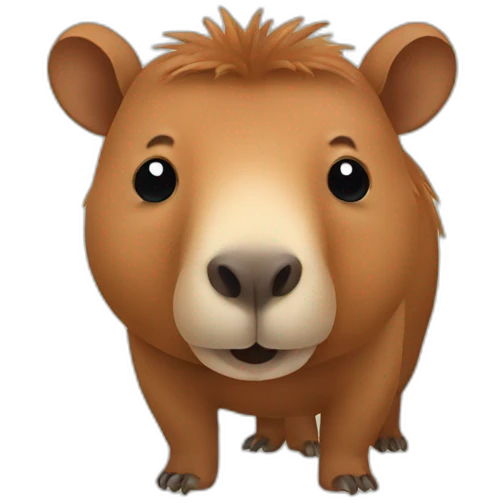 Capibara emoji