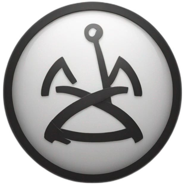 Symbole anarchisme A emoji