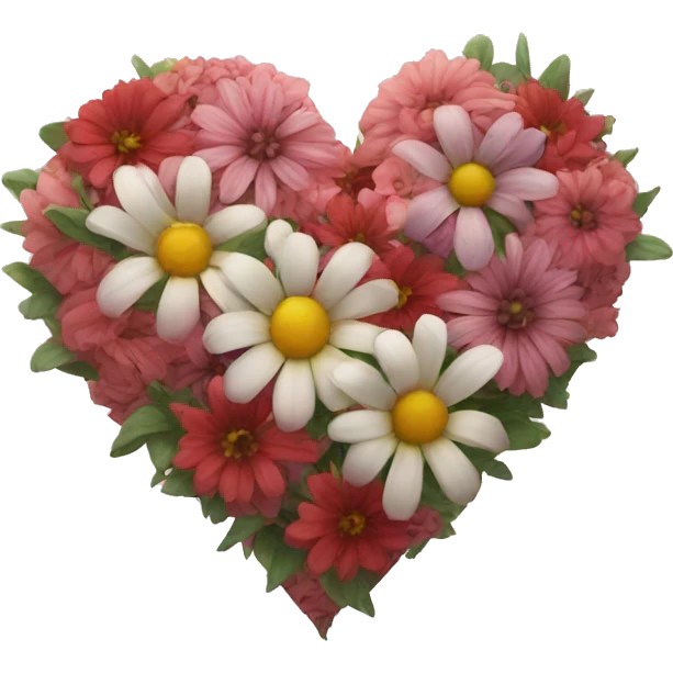 Flower heart emoji