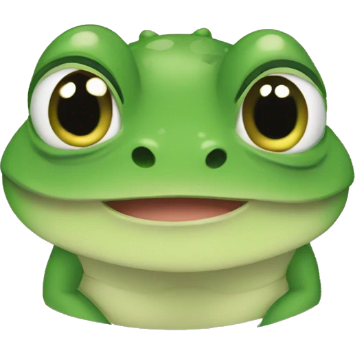 🐸cute face emoji