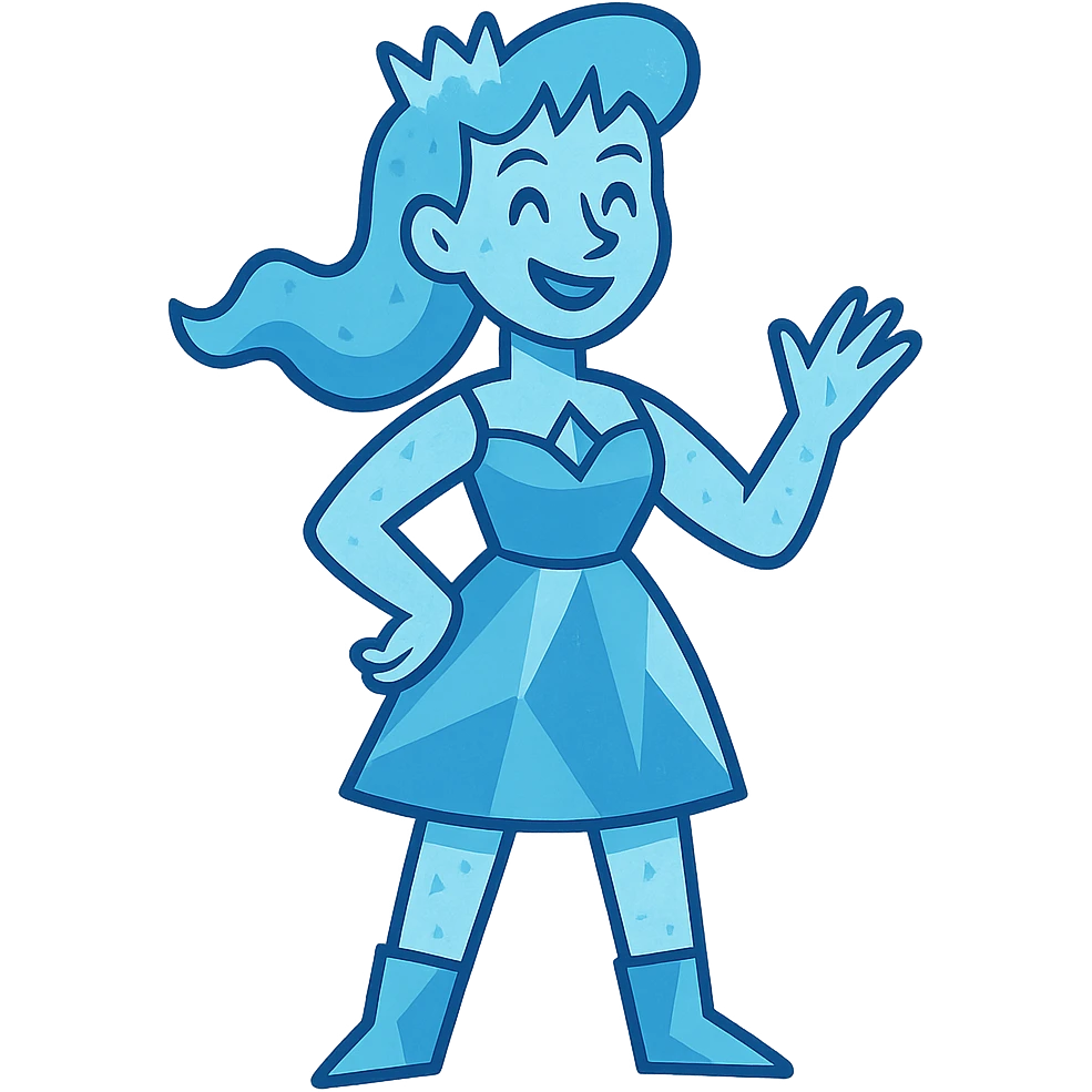 ice woman standing emoji