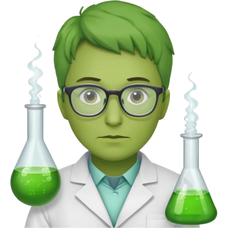 green scientific experts emoji