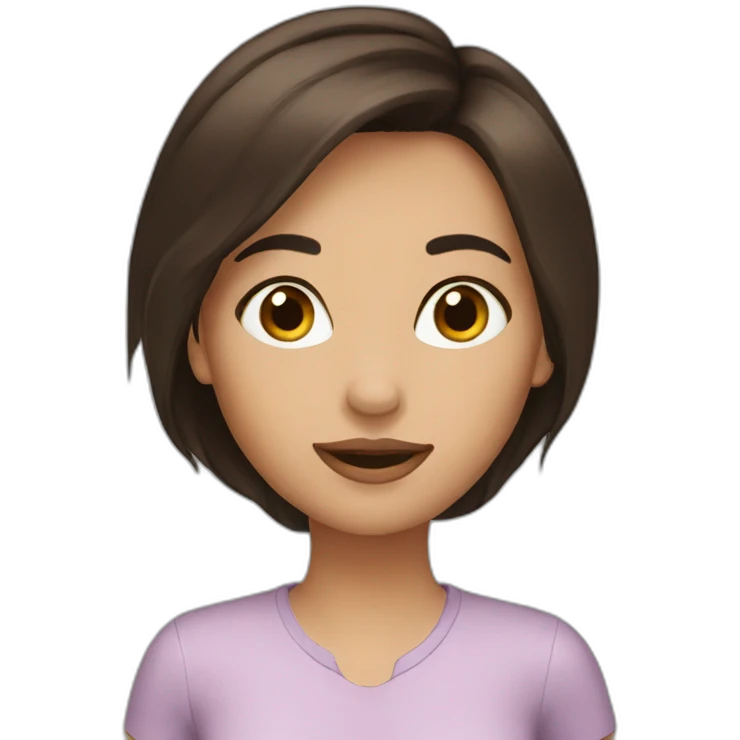 Brunette emoji