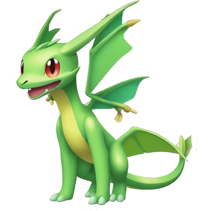Shiny Colorful Vikavolt-Flygon-Pokémon-Fakémon Full Body emoji