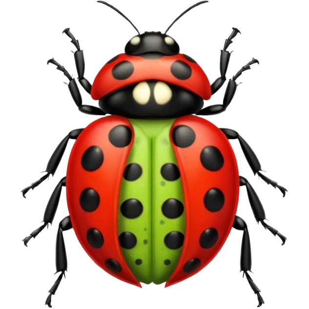 lime cute ladybug emoji